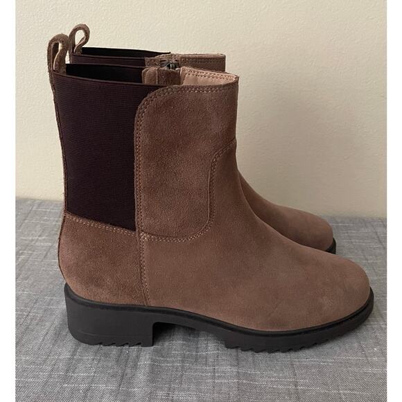 New Blondo Colbee Womens Size 8 Brown Suede Leather Waterproof Boots - Picture 3 of 14